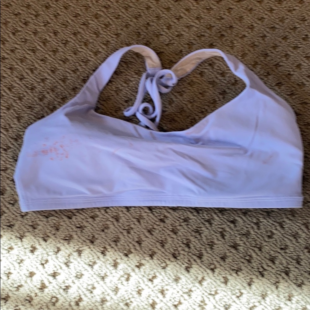 Lulu lemon purple sports bra